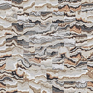Luxury marbled agate tile flooring