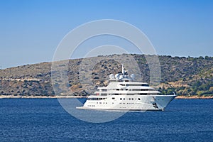 Luxury mega yacht