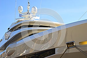 Luxury mega-yacht