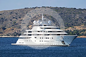 Luxury mega yacht