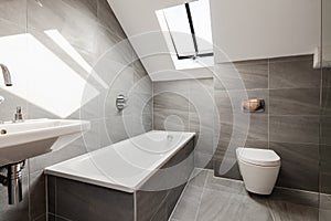 Luxury modern bathroom suite