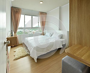 Luxury modern bedroom interior and decoration, interior design