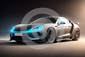 luxury modern sport car, concept art