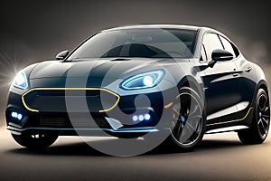 luxury modern sport car, concept art