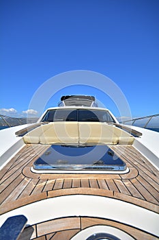 Luxury motor yacht