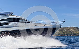 Luxury motor yacht