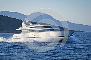 Luxury motor yacht