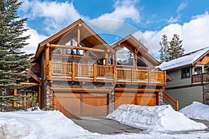 Luxury mountain home, Canmore photo