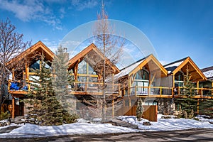 Luxury mountain homes, Canmore