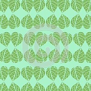 Luxury Nature leaves pattern texture background . Floral pattern