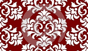 Luxury old fashioned damask ornament, royal classic seamless texture for wallpapers, textile, wrapping. Exquisite floral baroque t