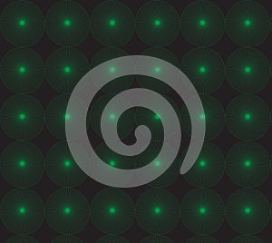 Luxury Ornamental Aztecs Pattern Texture Background Green and Black