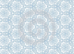 Luxury ornamental floral mandala pattern design