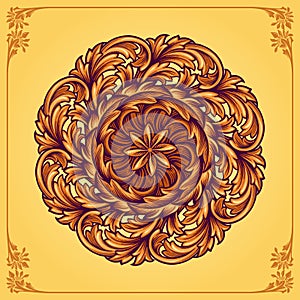 Luxury Ornamental floral Mandala for your businees