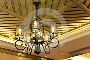 Luxury pendent lighting photo