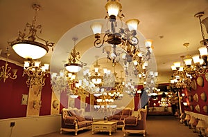 Luxury pendent lighting shop