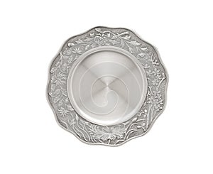 Luxury pewter dish photo