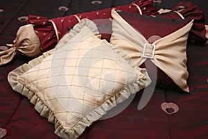 Luxury pillows photo