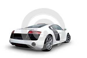 Luxury R8 Audi sports car photo