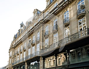 Luxury Real Estate in France: Opulent Buildings and Balconies