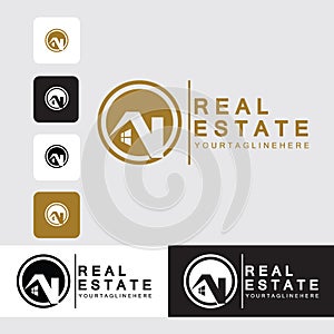 Luxury Real Estate Logo Design, Building, Home, Architect, House, Construction, Property , Real Estate Brand Identity , Vol 177