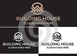 Luxury Real Estate Logo Design, Building, Home, Architect, House, Construction, Property , Real Estate Brand Identity , Vol 202