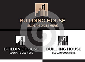 Luxury Real Estate Logo Design, Building, Home, Architect, House, Construction, Property , Real Estate Brand Identity , Vol 222