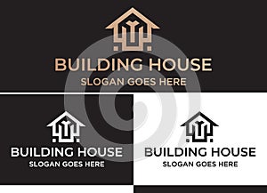 Luxury Real Estate Logo Design, Building, Home, Architect, House, Construction, Property , Real Estate Brand Identity , Vol 247