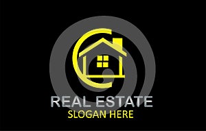 Luxury Real Estate Logo Design Vector