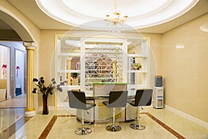 Luxury reception room