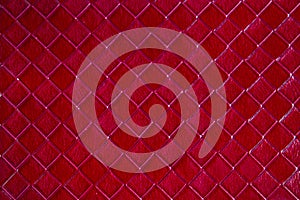 Luxury red leather texture