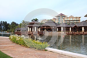 Luxury resort hotel