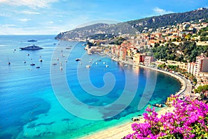 Villefranche sur Mer, Cote d Azur, French Riviera, France photo