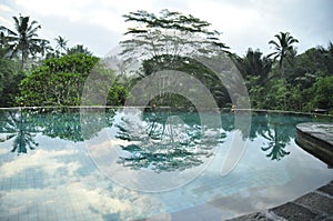 Luxury retreat spa swimming pool