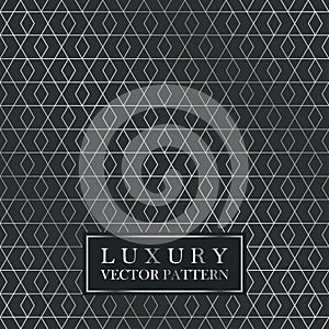 Luxury seamless geometric pattern - grid gradient texture.