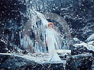 Luxury snow queen photo