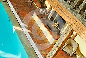 Luxury spa pool