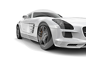 Luxury sport coupe car photo