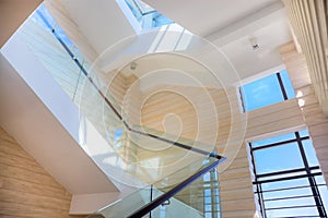 Luxury staircase of hall