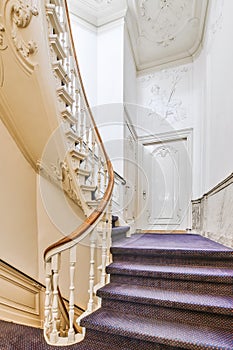 Luxury staircase hall