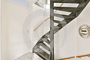 Luxury staircase hall of special design