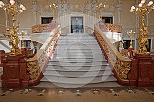 Luxury stairway photo