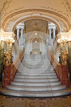 Luxury stairway photo