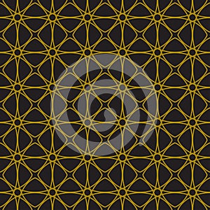 luxury star shape islamic concept seamless pattern vector graphic