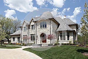 Luxury stone home