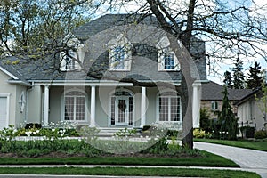 Luxury Stucco House