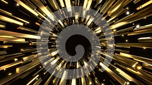 Luxury and Success Award Winning Gold Bar Symbolizing Riches and Prestige, loop motion graphic