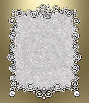 Luxury Swirl Frame