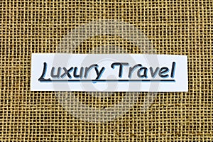 Luxury travel lifestyle summer vacation concierge 1st class tourism