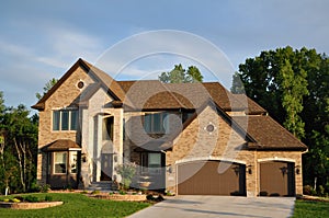 Luxury Two Story Suburban Executive Home